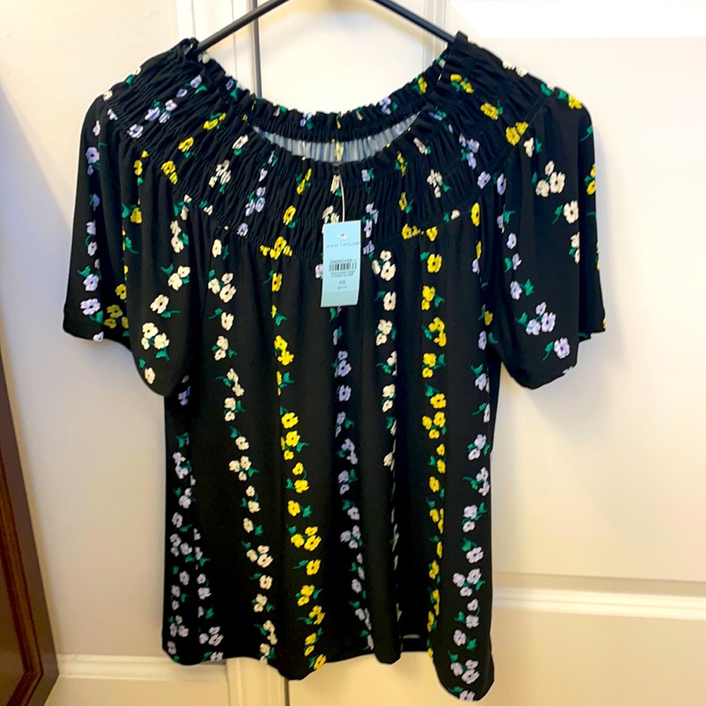 Ann Taylor brand new floral blouse.